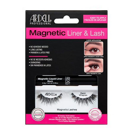 Ardell Lashes - Demi Wispies + (Magnetic LIQUID Liner)