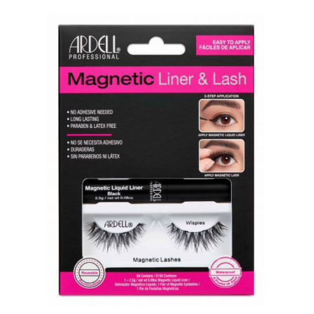 Ardell Lashes - Wispies + (Magnetic LIQUID Liner)