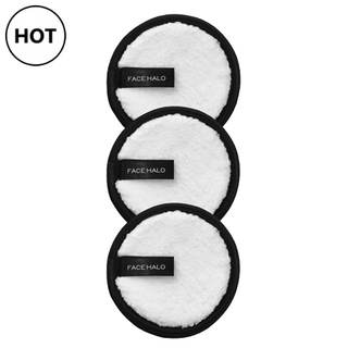 Face Halo Makeup Removers - Original White (3 Pack)